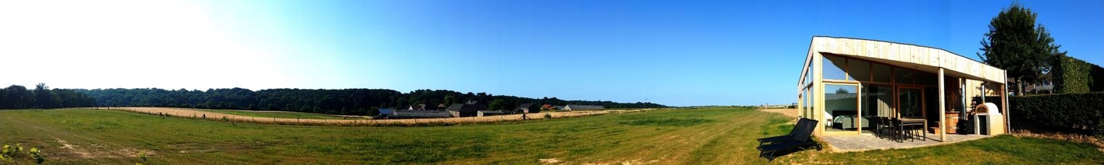 Landgoed St. Geertruid - Natuurloft® Aarde met hottub en pizzaoven