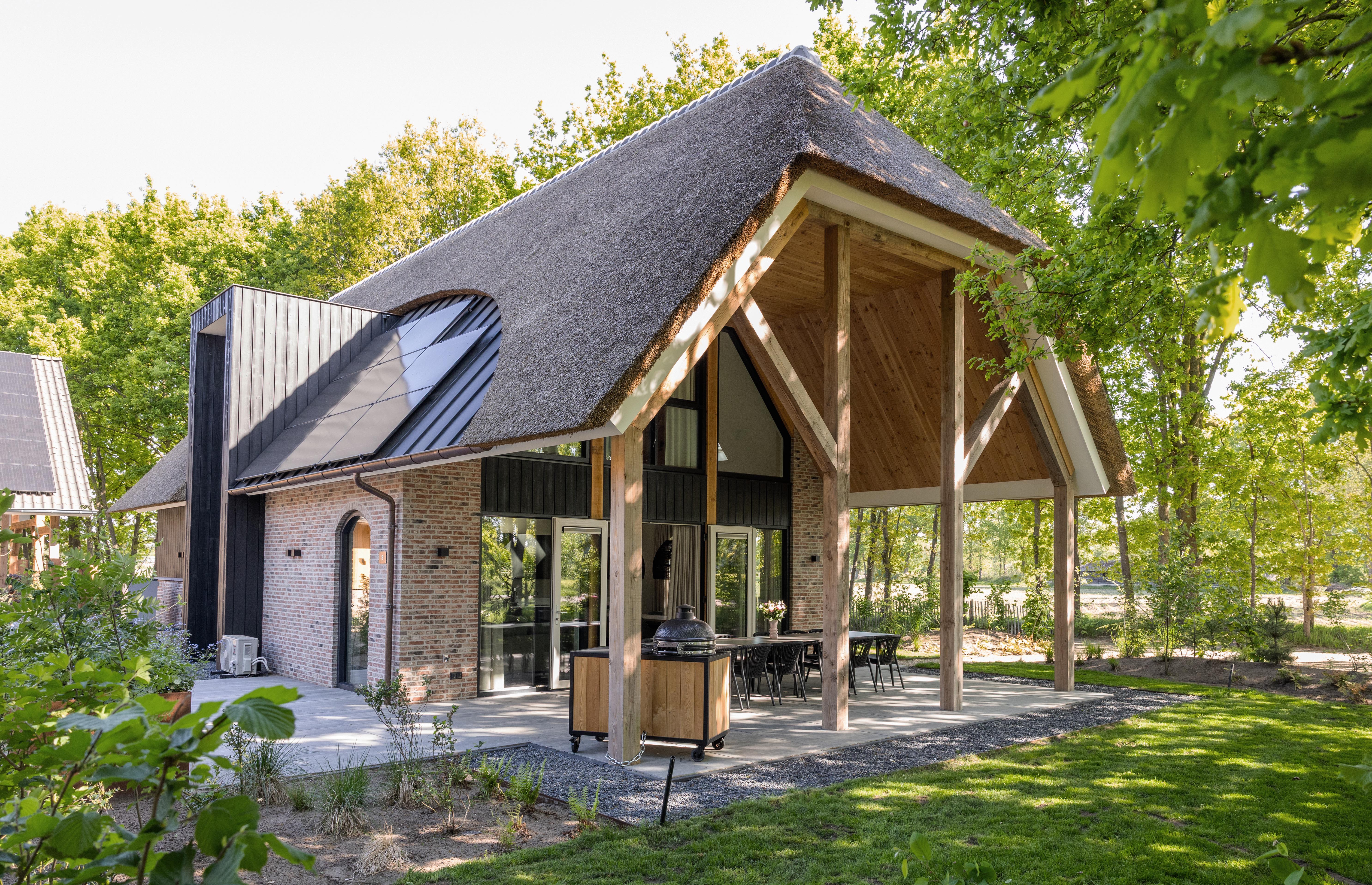 Ferienhaus mit umzäuntem Garten in Wekerom (Niederlande) und 2 Hunde erlaubt