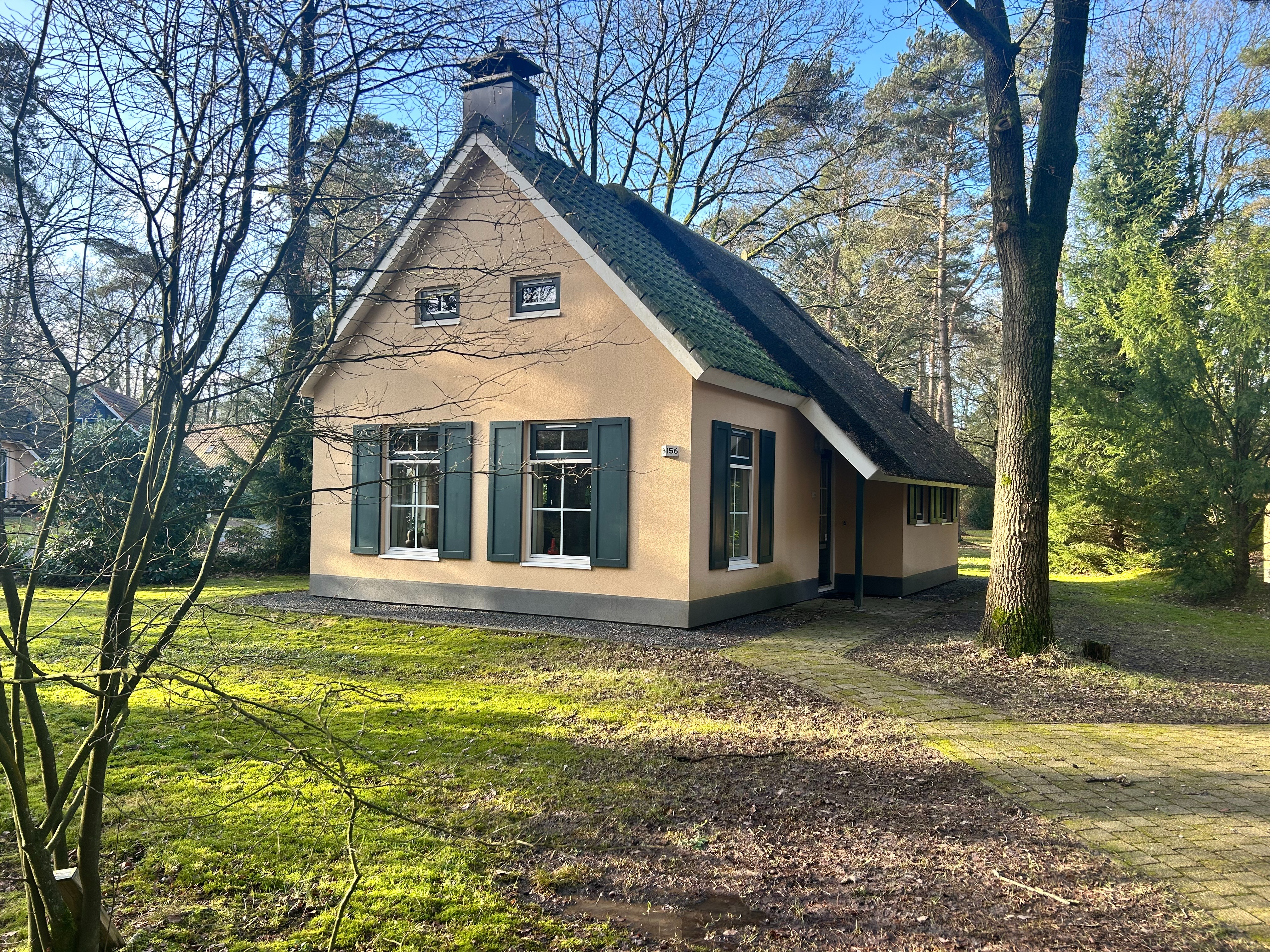 Freistehendes Bungalow mit Alkoven fur Familien. Unkompliziert, gemutlich und gunstig in der Natur Drenthes.