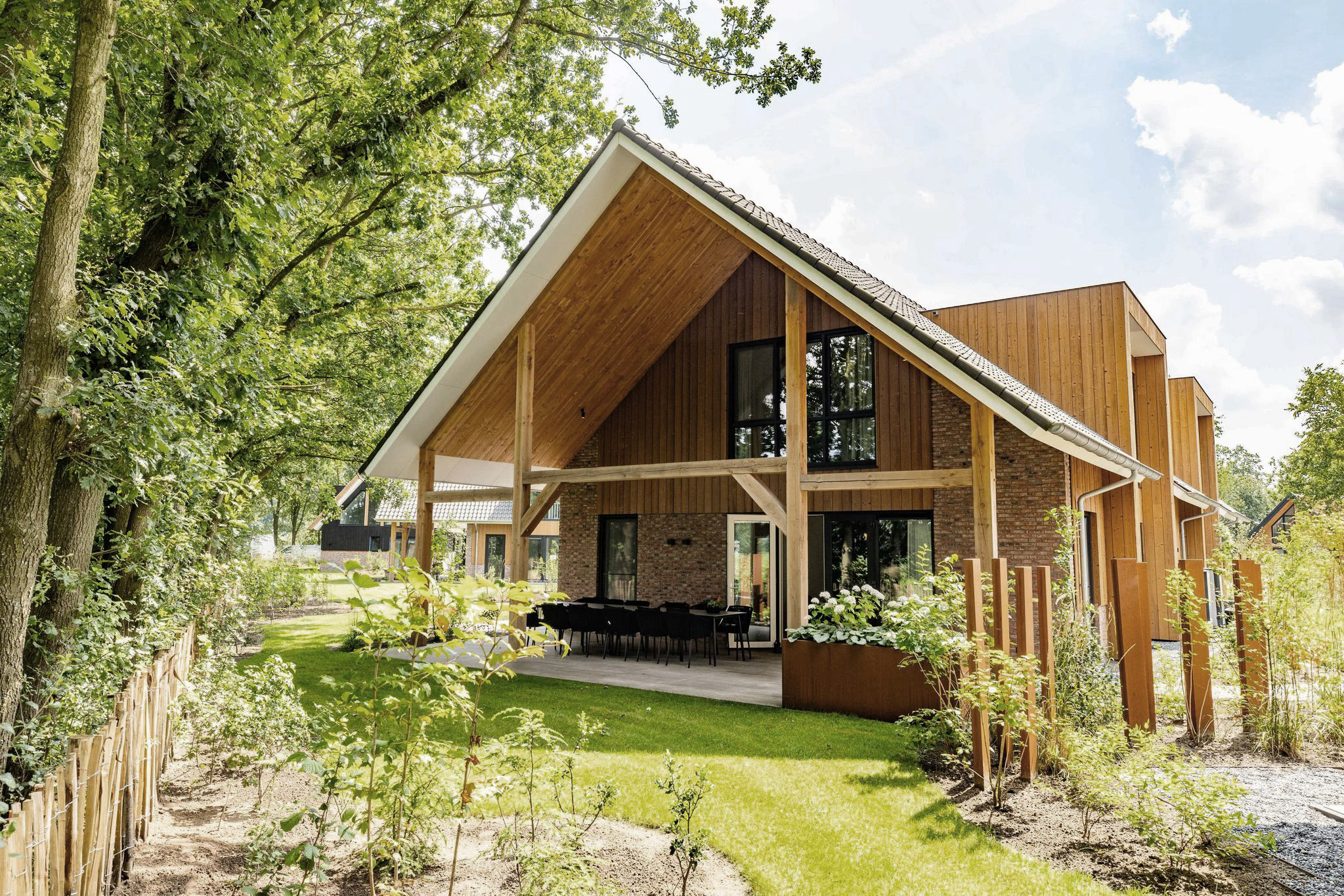 Ferienhaus mit umzäuntem Garten in Wekerom (Niederlande) und 2 Hunde erlaubt