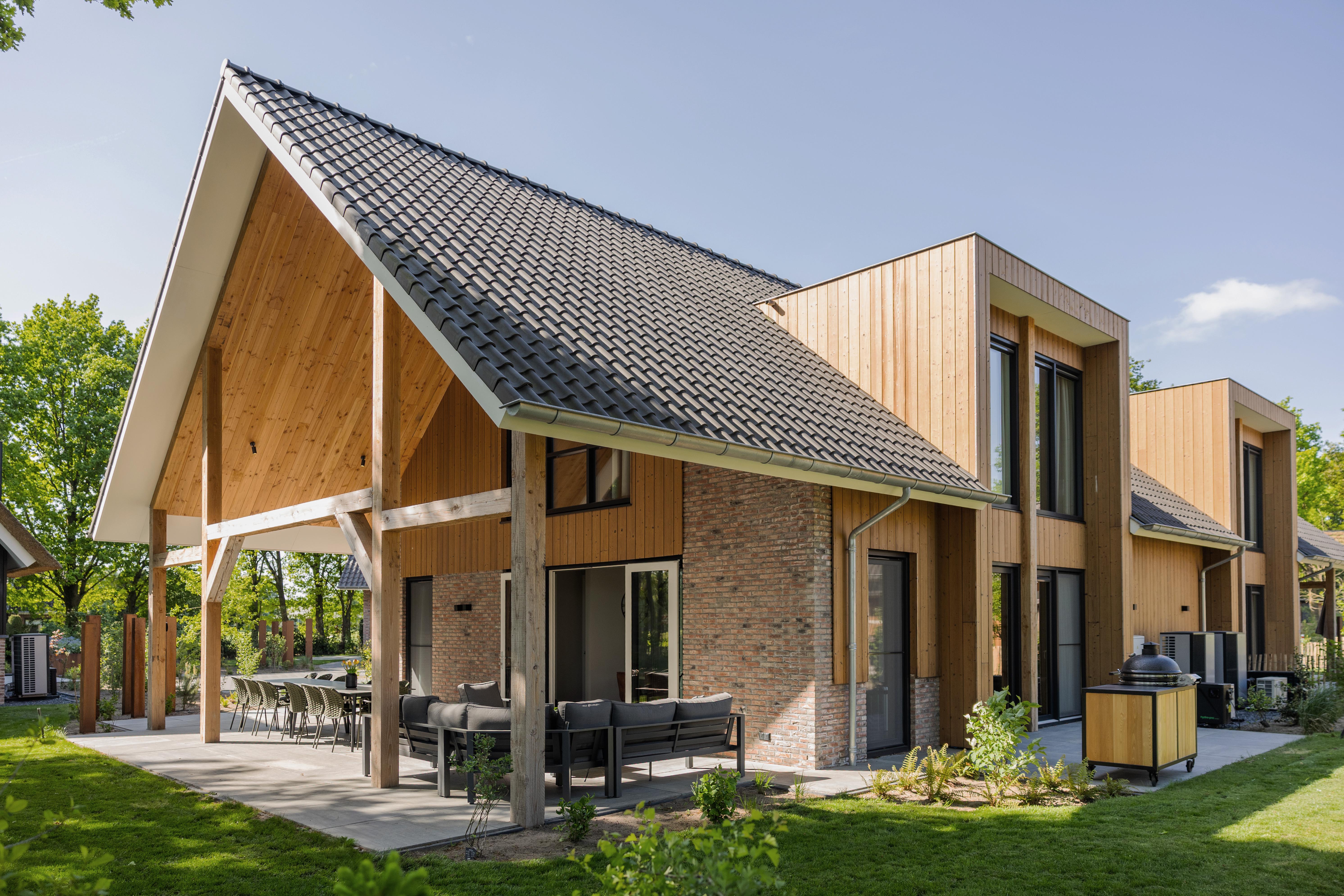 Ferienhaus mit umzäuntem Garten in Wekerom (Niederlande) und 2 Hunde erlaubt