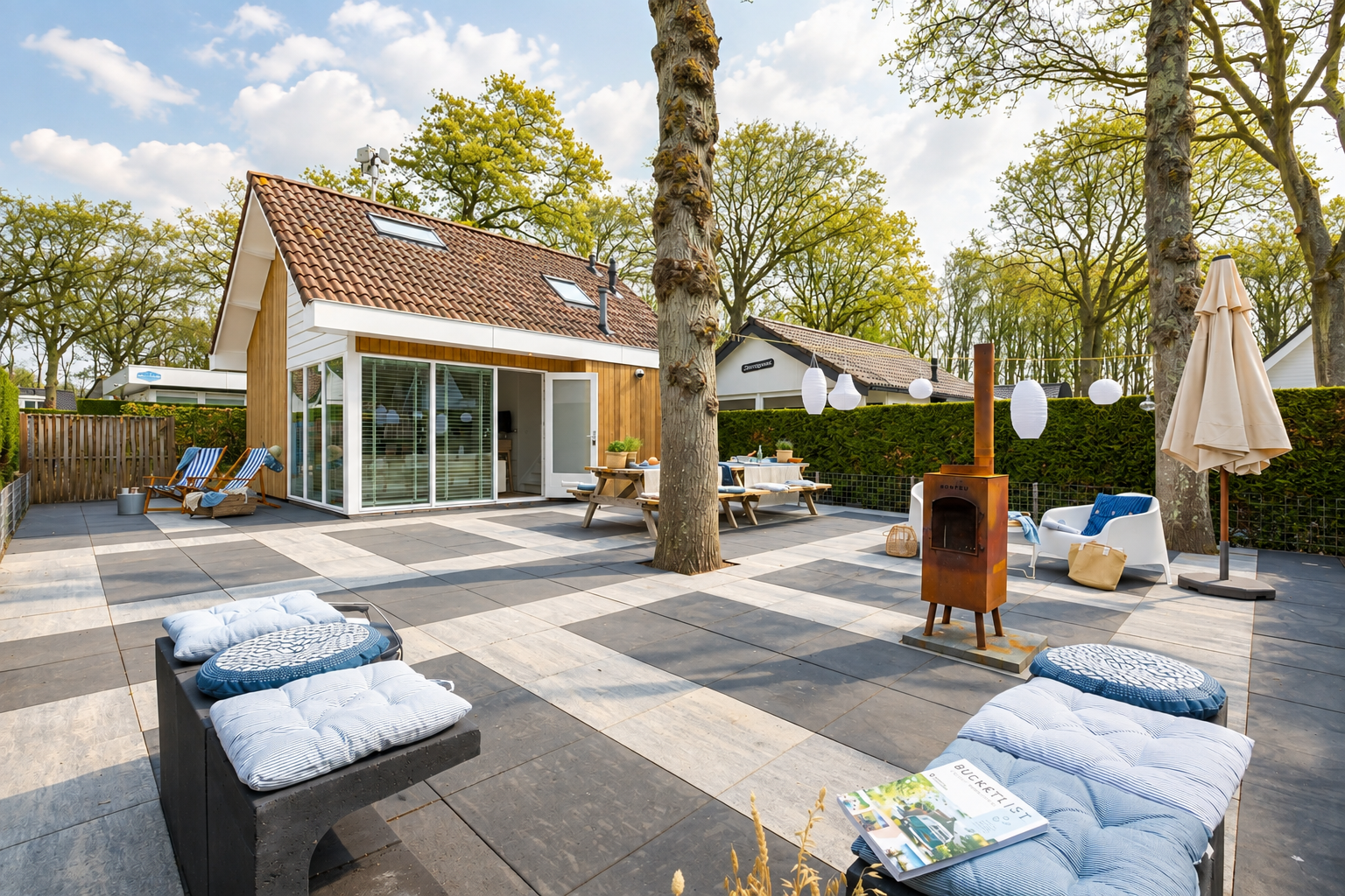Vakantiehuis met omheinde tuin in Zoutelande (Nederland) 1 hond is welkom