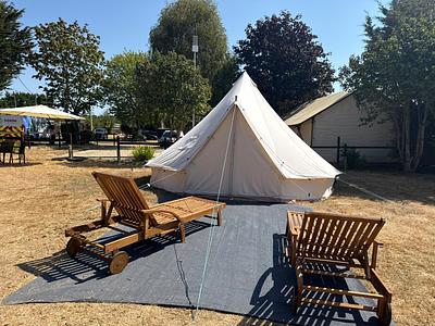 Poolside Bell Tents x 3