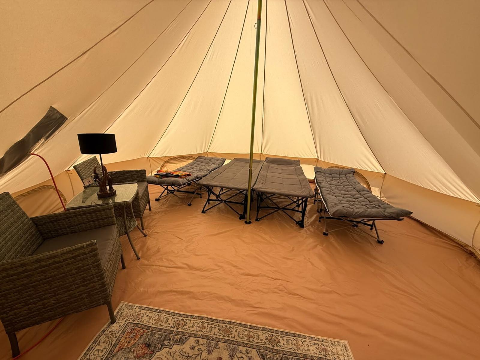 Poolside Bell Tents x 3