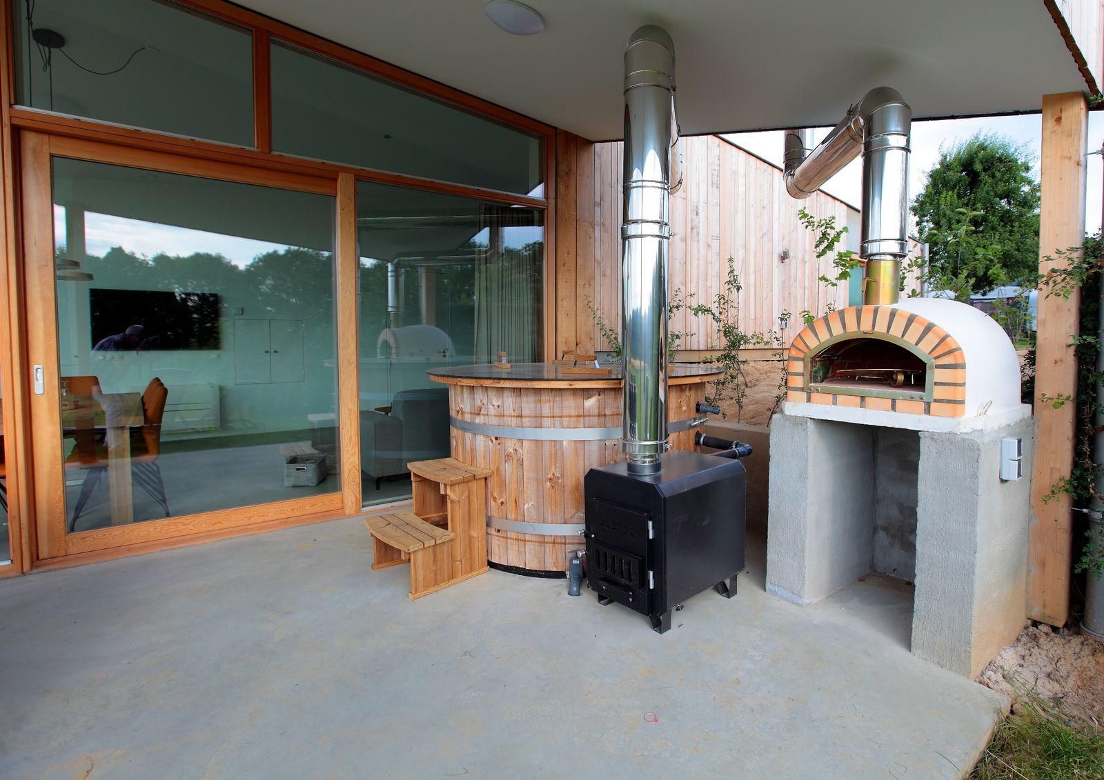 St. Geertruid - Natuurloft® Koken I hottub en pizzaoven
