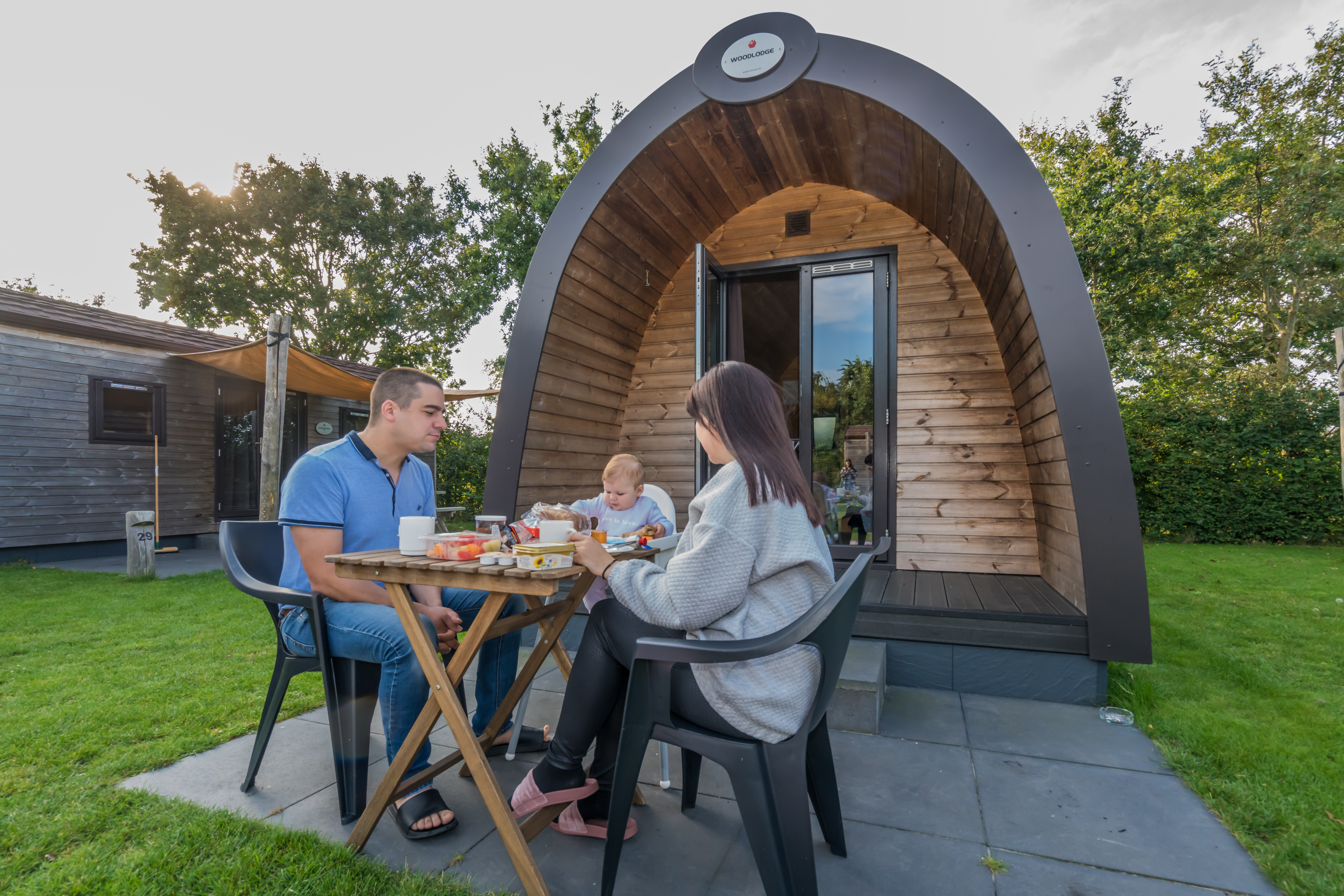 Luxus Woodlodge für 2 Personen