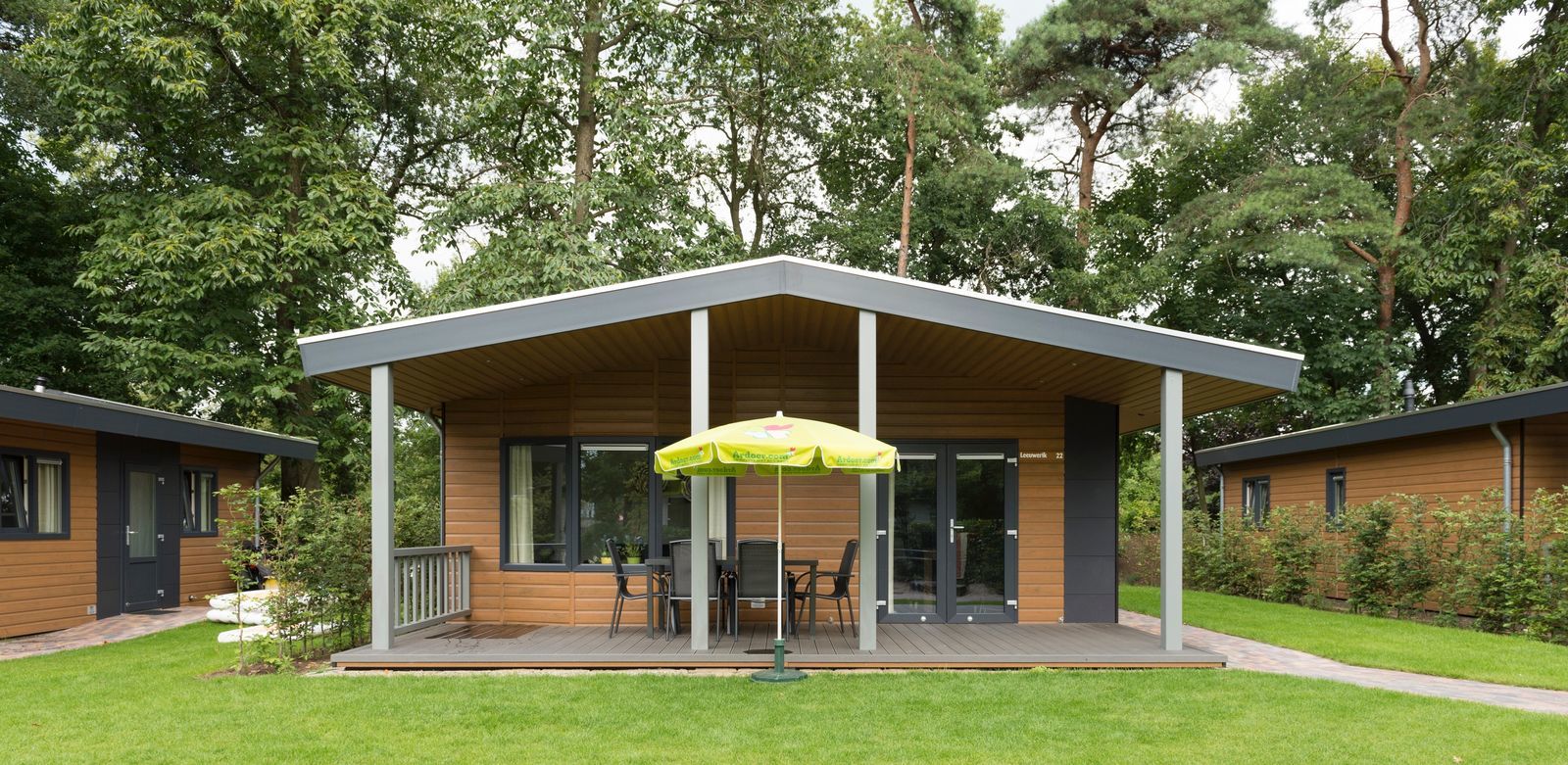 Veranda bungalowchalet | 2 - 6 pers.
