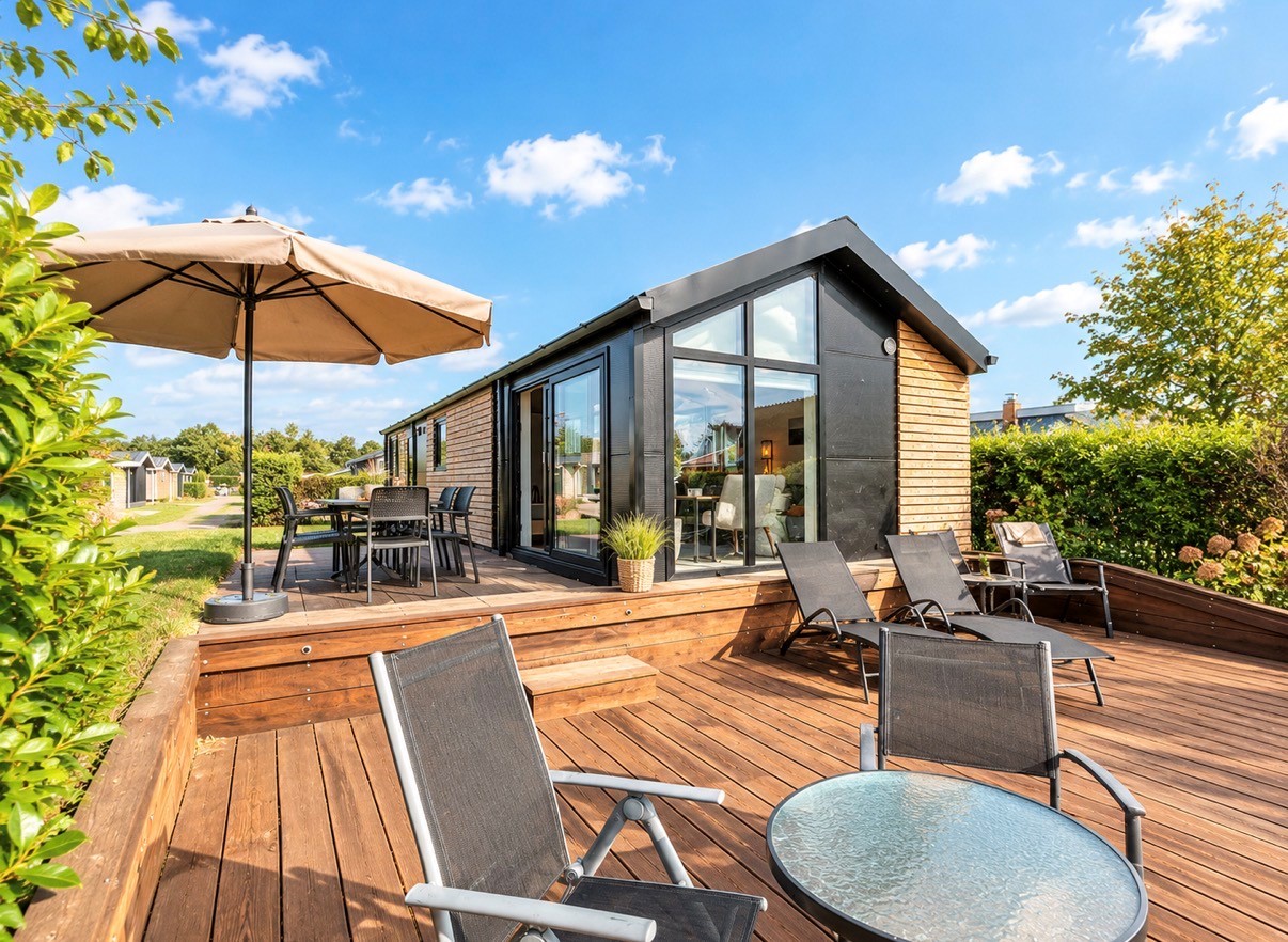 Gemütliches Ferienhaus für 6 Personen in der Beemster, direkt am Wasser auf einem schönen Ferienpark gelegen.
