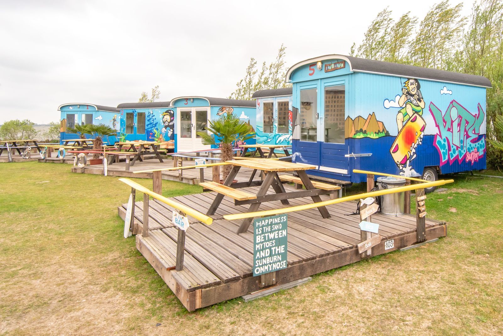 Tiny Wagons Marina Muiderzand Almere (Nr 1-6)
