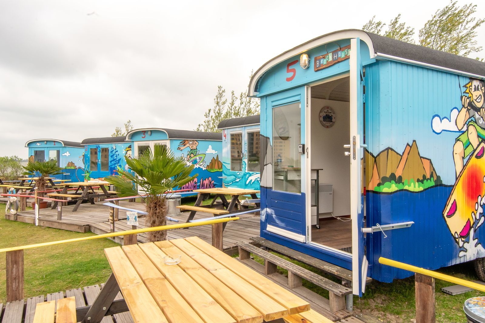 Tiny Wagons Marina Muiderzand Almere (Nr 1-6)