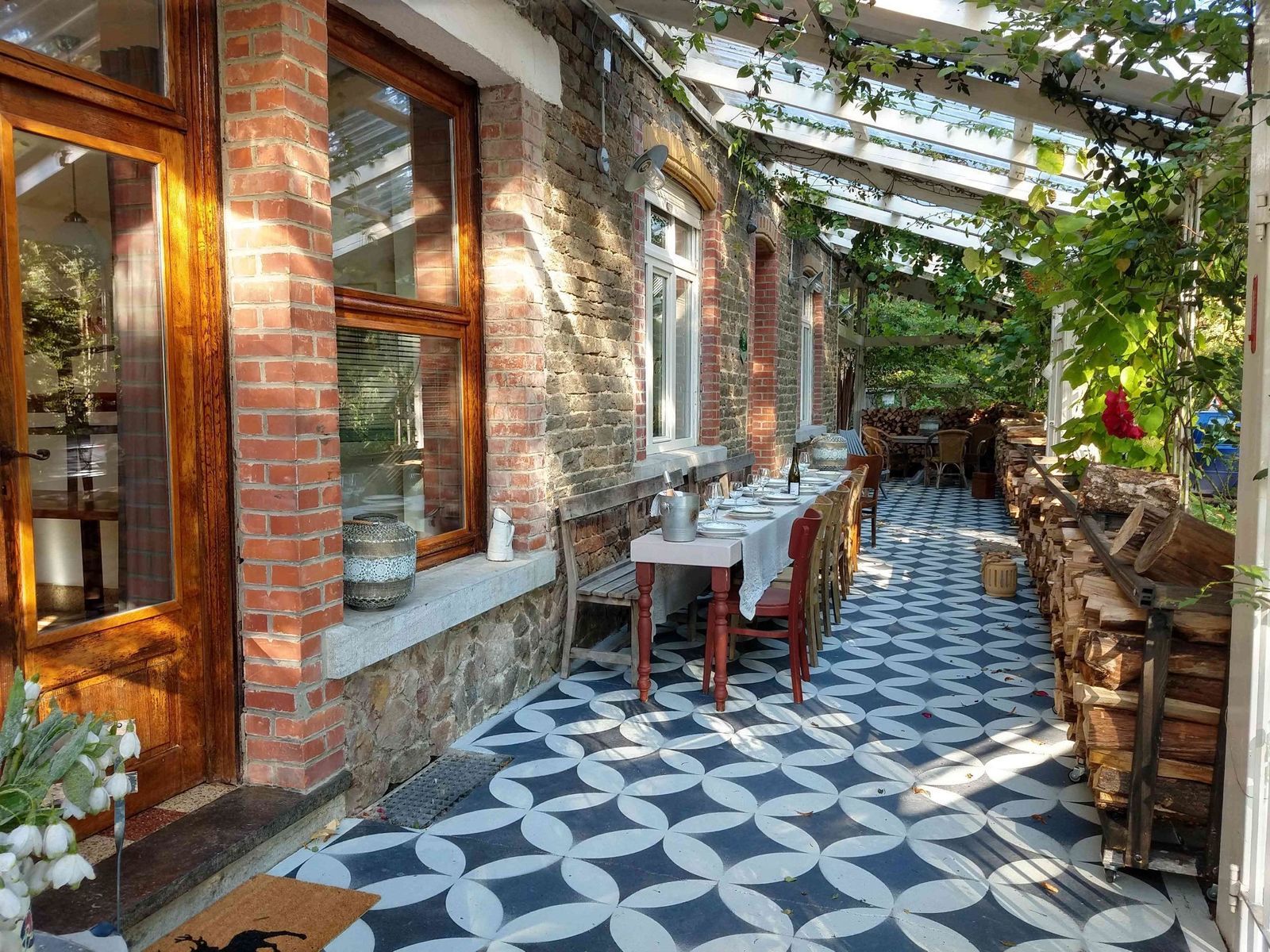 Vakantiehuis la Source de Bru - groepshuis met pizzaoven